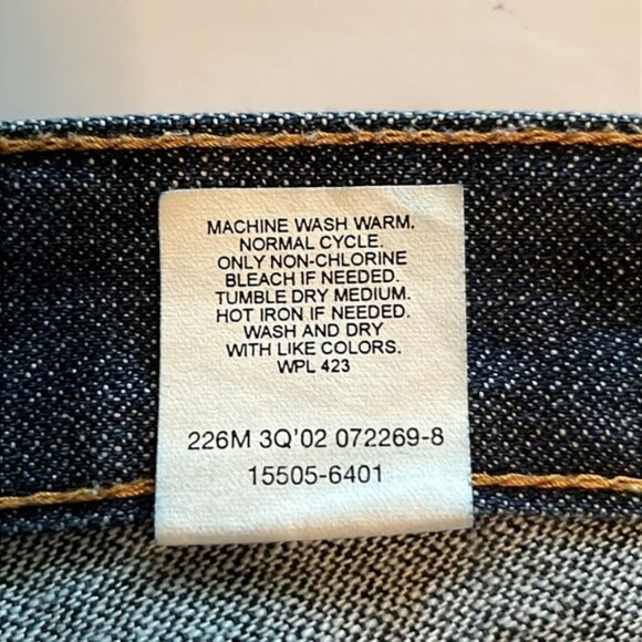 Vintage Levi’s 505 Lower Rise Straight Leg Size 10 MIS - Picture 11 of 16